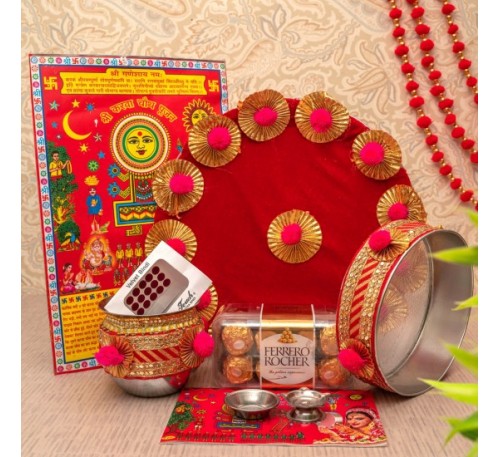 Special Karva Chauth Thali Gift Combo