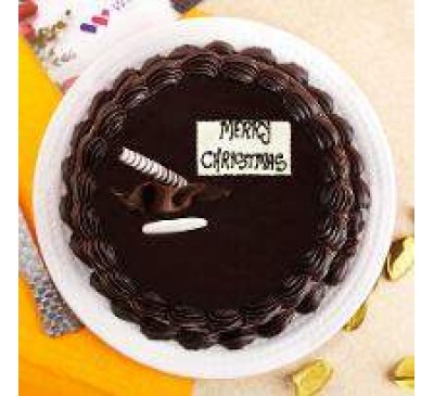 Chocolicious Christmas Truffle Cake