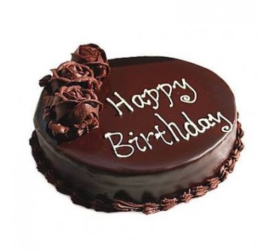 Birthday special chocolate cake