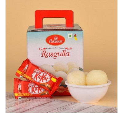KitKat Chocolate With Rassgulla